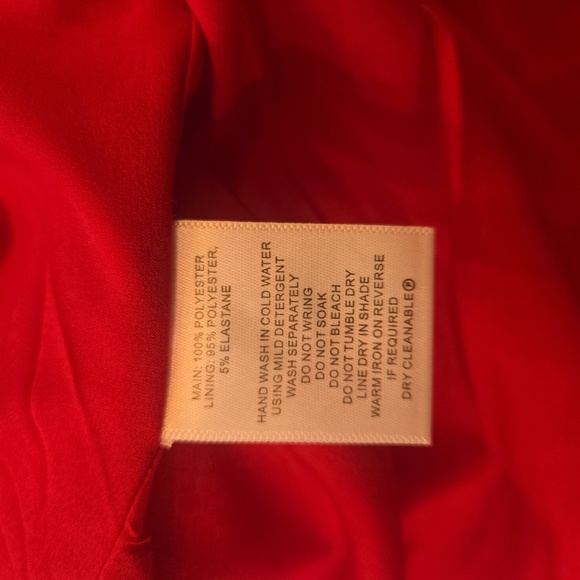 Cooper St Senorita High Neck Frill Mini Dress Halter Ruffled Red Size 8 - Picture 11 of 15